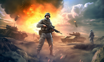 Commando Gun War Shooting Game Screenshot