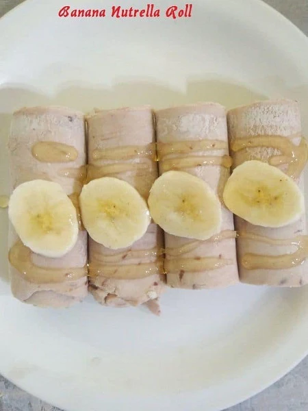 Banana Nutrella Roll