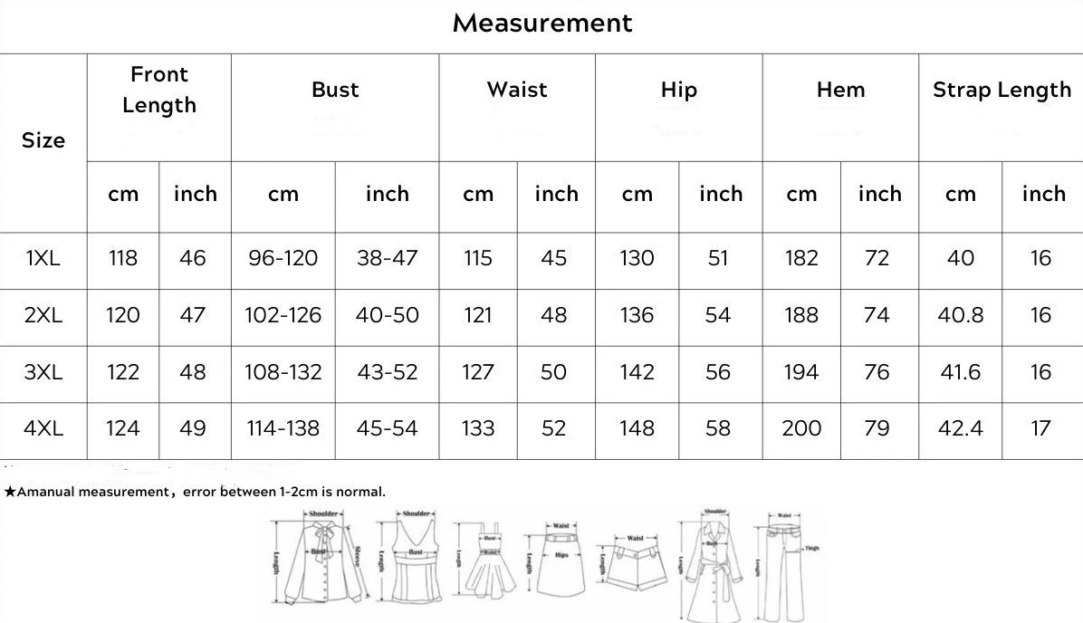 Plus Size Nightdress Long Sling Night Dress