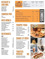 Samiyosa menu 1