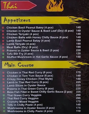 Kyandi menu 