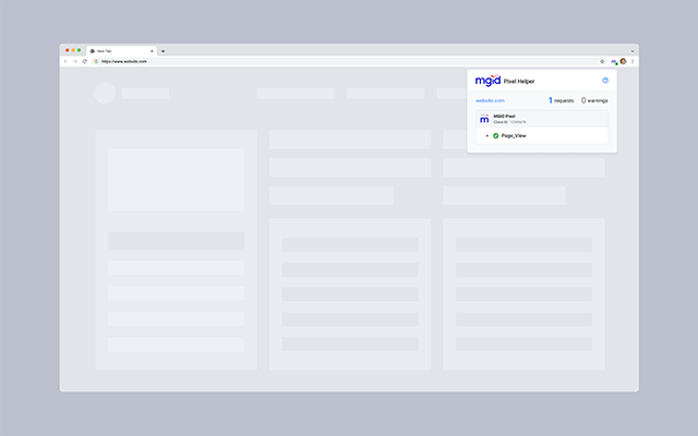MGID Pixel Helper Preview image 1