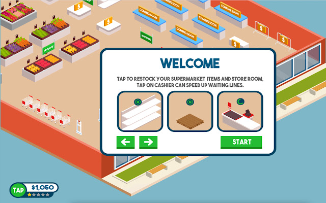 Tap Supermarket - HTML5 Game