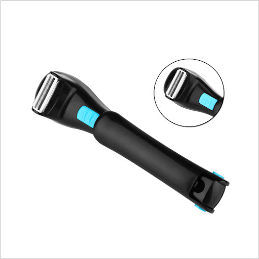 Title 7, Back Electric Shaver With Foldable Long Handle ...