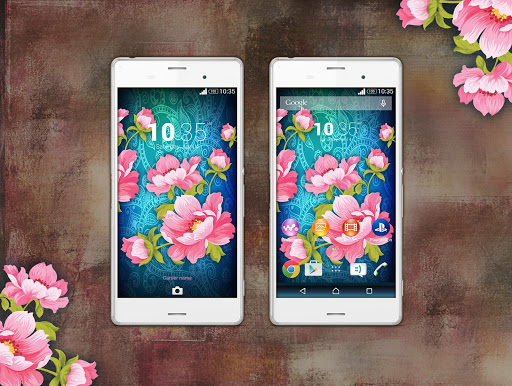 Floral Paradise XperiaN Theme