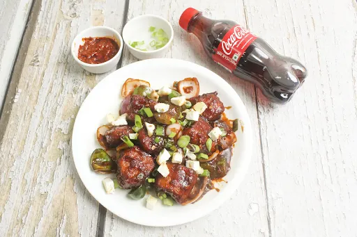 BBQ Paneer Dry With Coke [250 Ml]