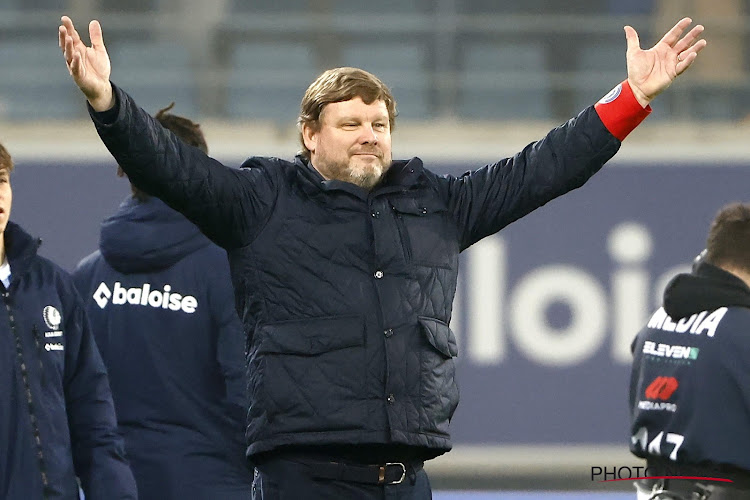 Hein Vanhaezebrouck heeft veel lof voor de supporters van KAA Gent en komt met deze woorden