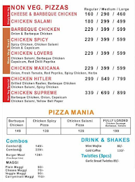 Pizza Town menu 2