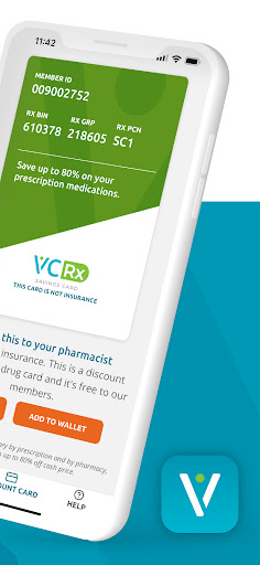 Screenshot VCRx: Pharmacy Discounts