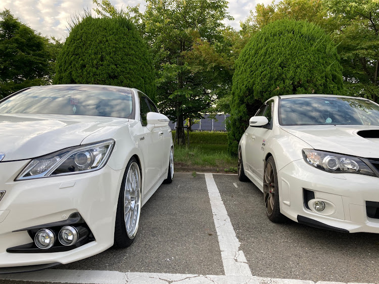 クラウンアスリートのオフ会・DIY・車高調整に関するカスタム事例の投稿画像1枚目