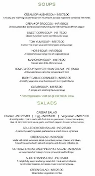 The Green Emerald - Forest Hill Golf & Country Club menu 1