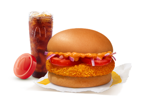 McSaver McAloo Tikki+ Coke