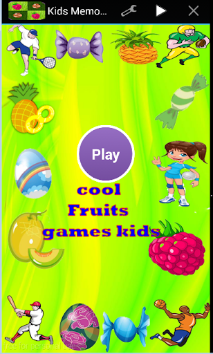 cool fruits games kids