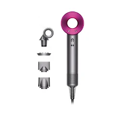 Máy sấy tóc Dyson Supersonic HD15 (DY 460038-01) (Xám Bạc/Hồng Fuchsia)