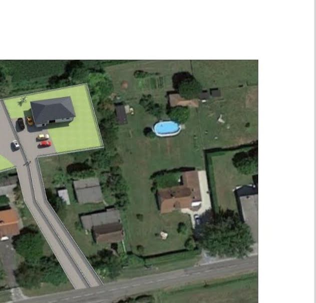 Vente terrain à batir  1100 m² à Caubios-Loos (64230), 55 000 €