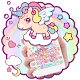 Download Cute Rainbow Unicorn Keyboard For PC Windows and Mac 10001003