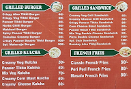 Burger 37 menu 1