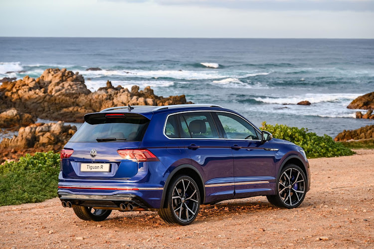 Despite the presence of an optional Akrapovič sports exhaust, the Tiguan R still sounds pretty demure from inside the cabin.