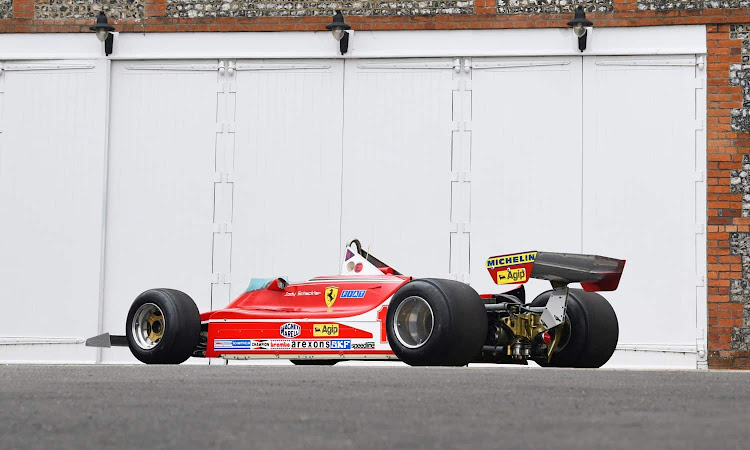 Scheckter's title winning Ferrari. Picture: SUPPLIED