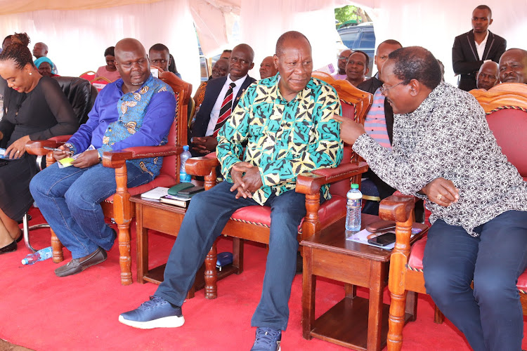 Wiper Leader and Kitui Governor on Saturday