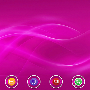 Download Layers Pink Xperien Theme For PC Windows and Mac