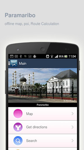 Paramaribo Map offline