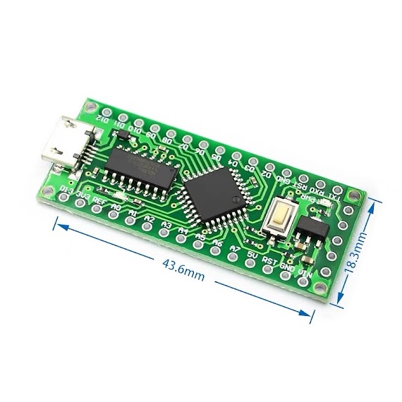 Mạch Arduino Nano 3.0 Sử Dụng Chíp Lgt8F328P Thay Thế Arduino Nano V2