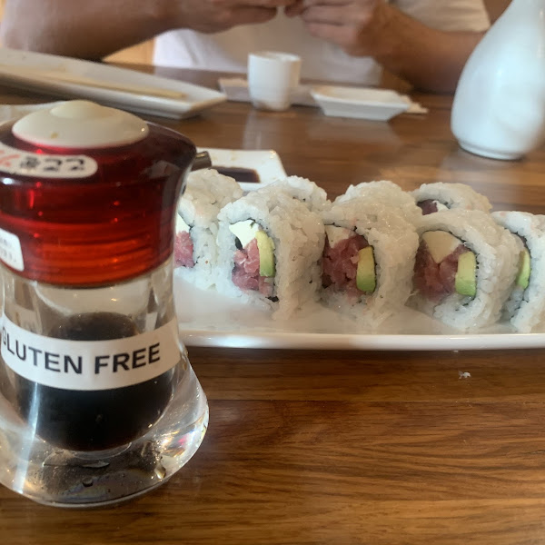 Gluten-Free Sushi at Sushi de Handroll