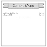 Shree Ram Misthan Bhandar menu 1