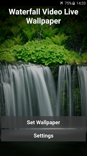 Waterfall Video Live Wallpaper