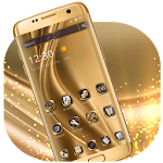 Cover Image of Télécharger Gold Silk Neat HD Theme 1.1.3 APK