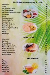 Coastal Palate Restaurant menu 1