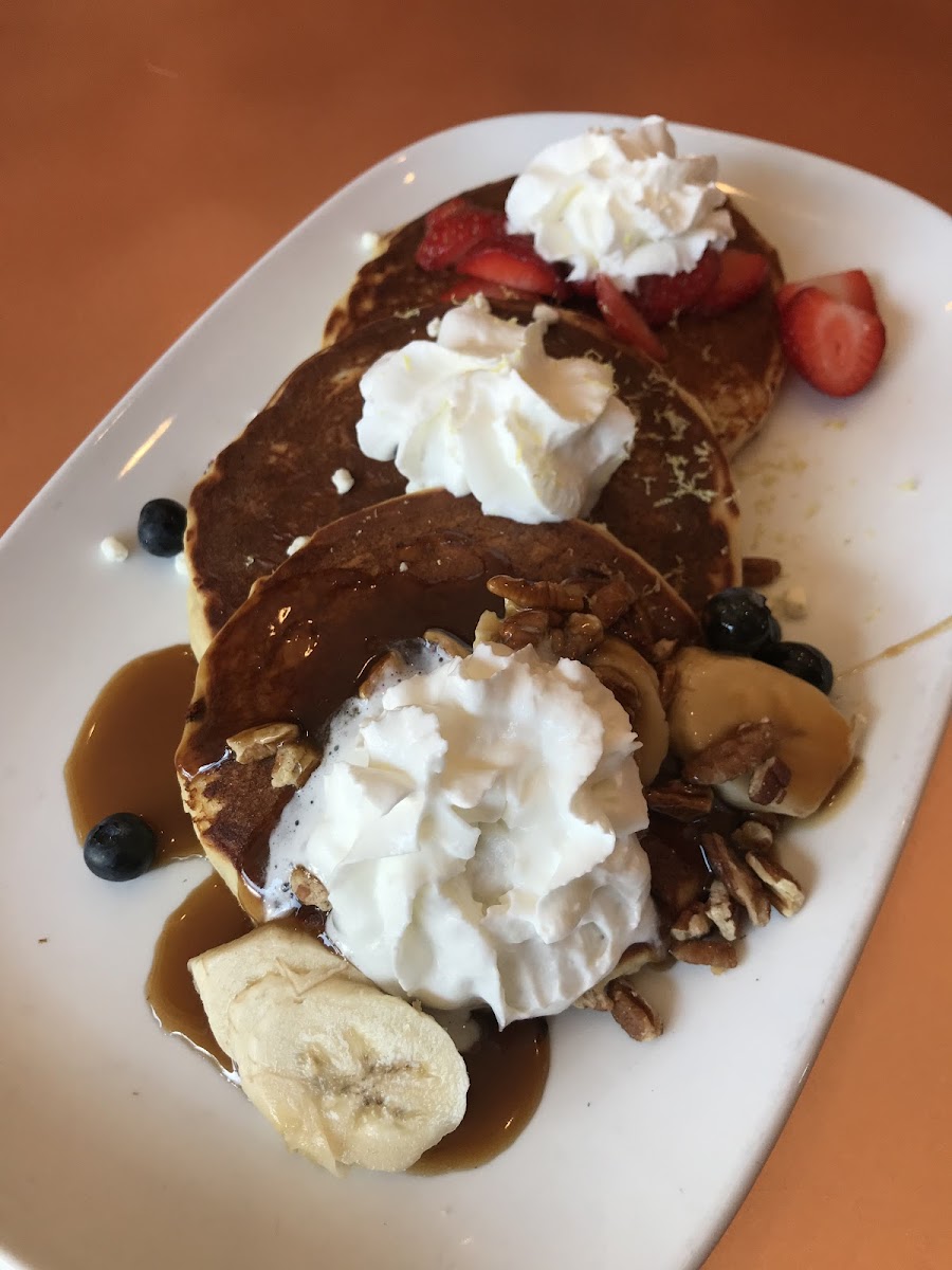 Gluten-Free Pancakes at Another Broken Egg Cafe