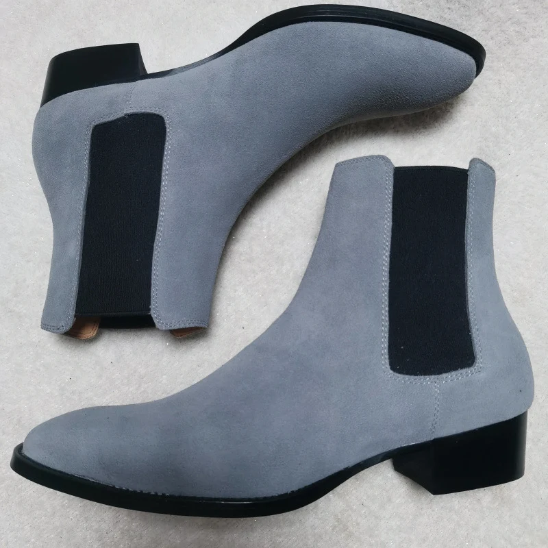Heren Suède Martin Boots HerfstWinter All-match Laarzen Comfortabel en Duurzaam Stoere Uitstraling Perfect voor Elke Gelegenheid Stijlvol Design