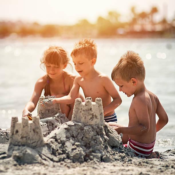 2,172 Kids Building Sand Castle Stock Photos, Pictures & Royalty-Free  Images - iStock