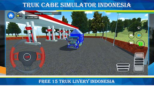 Screenshot Truk Cabe Simulator Indonesia