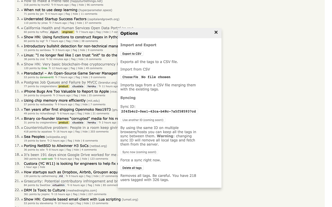 Momento for Hacker News Preview image 2