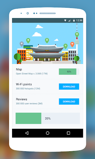 WiFi Seoul: offline map WiFi