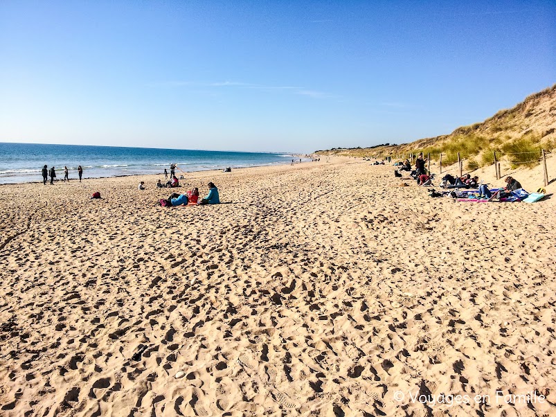 Plage Gollandières Ile de ré