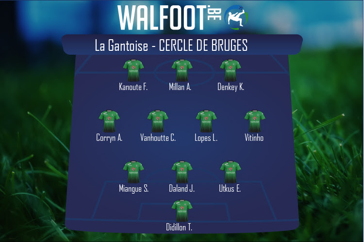 Composition Cercle de Bruges | La Gantoise - Cercle de Bruges (26/09/2021)