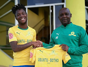 Mamelodi Sundowns new signing Phakamani Mahlambi.
