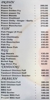 Chennai Rawther Thalappakattu Biriyani menu 3