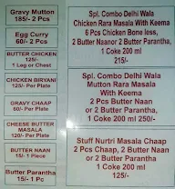 Delhi Food Point menu 1