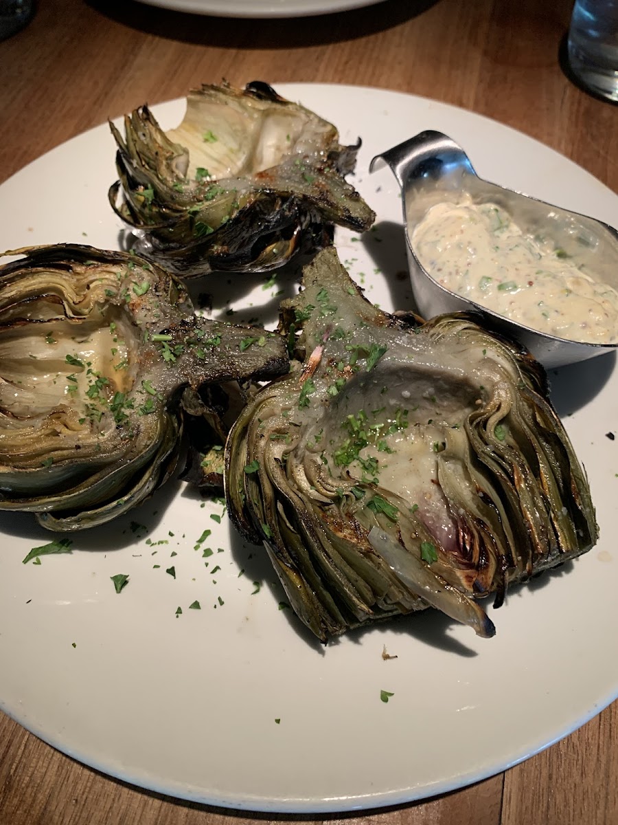 GF artichokes