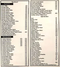 Bollyfood Dhaba menu 1