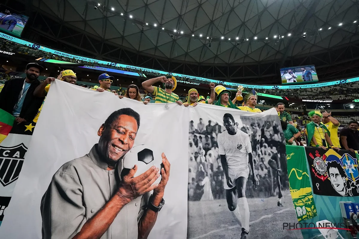 🎥 Edinho, zoon van Pelé, neemt als eerste afscheid van zijn vader in Santos, wake van start gegaan