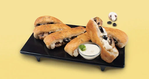 Italian Stuffed Garlic Breadsticks + Cheesy Dip [FREE]