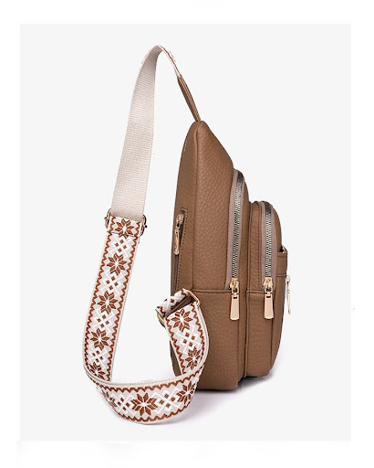 Title 16, Retro Easy Matching PU Messenger Bag Casual Fas...