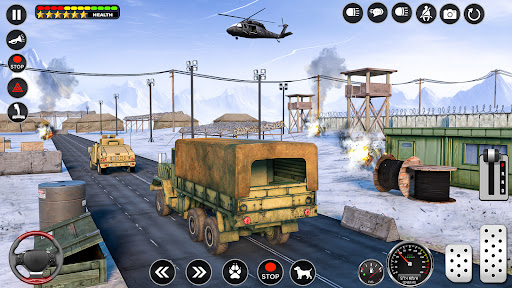 Screenshot Army Truck Driver Cargo games