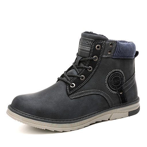 Title 2, Martin Boots Mens New High-top Mens Shoes Plu...
